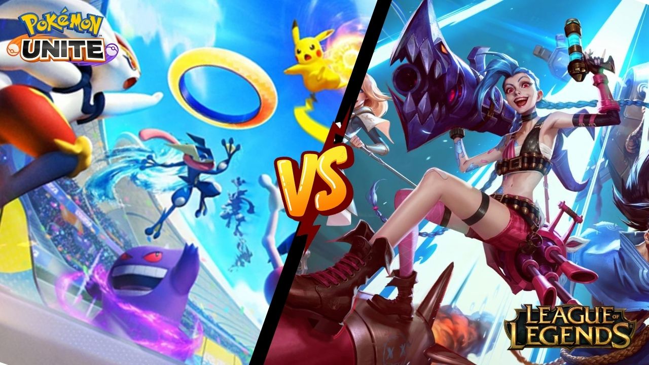 League of Legends vs Pokémon UNITE