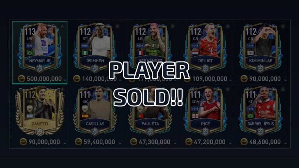 How to Sell Players in FIFA Mobile